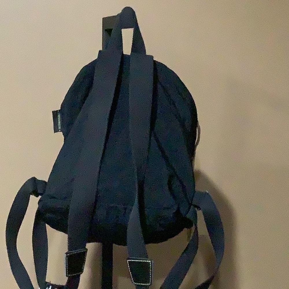 Euc Kipling Black Medium Sized Backpack Tote Bag. - image 2